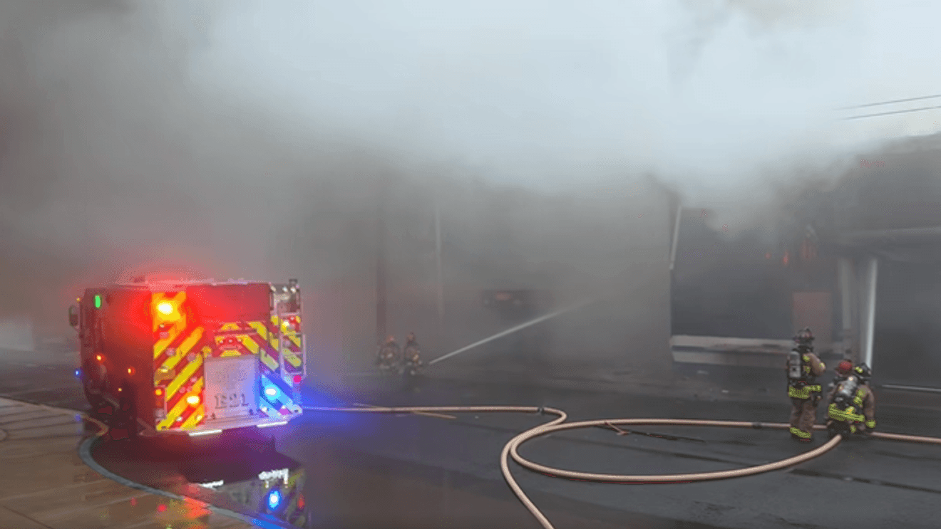 Level 3 evacuation issued near Newport Bayfront after fire at Pacific Seafood