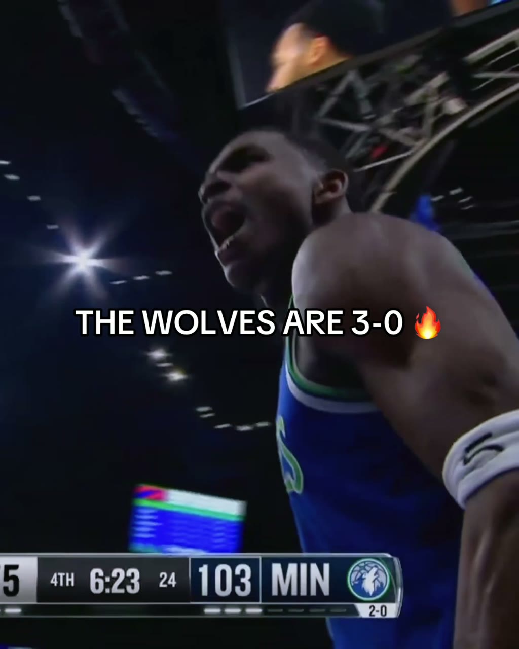 Video shows Timberwolves drawing attention for strong play