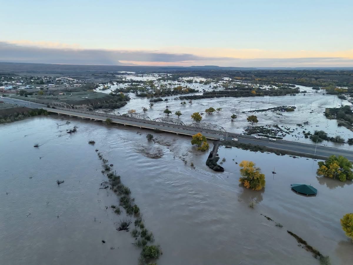 Flood warnings remain in parts of the Four Corners after days of heavy rain