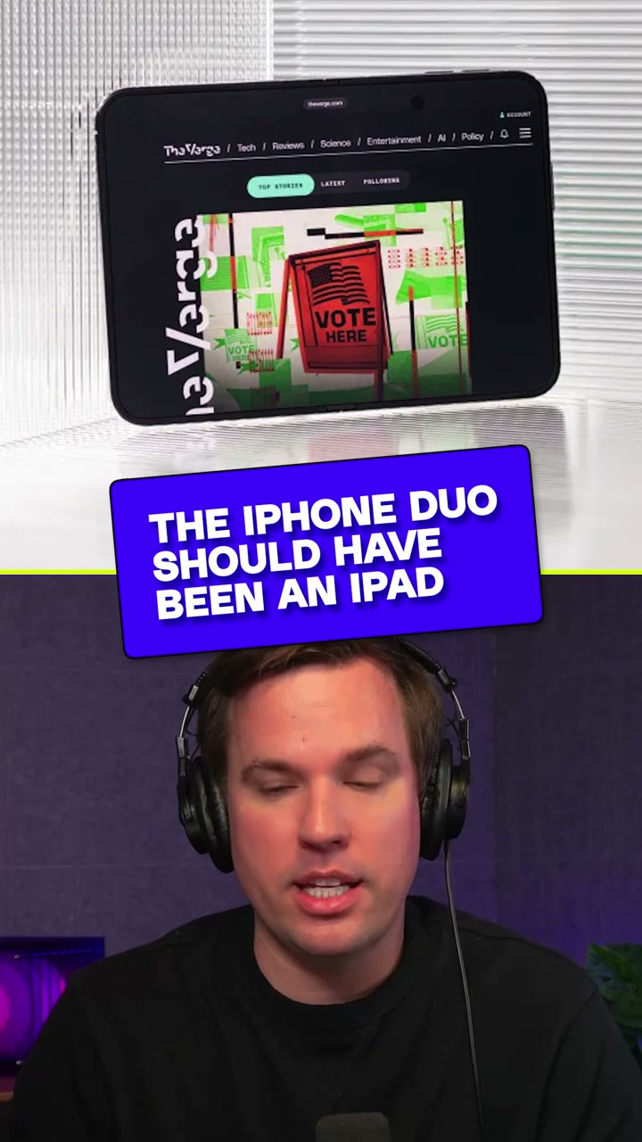 Vergecast clip questions whether the iPhone Duo should have been an iPad