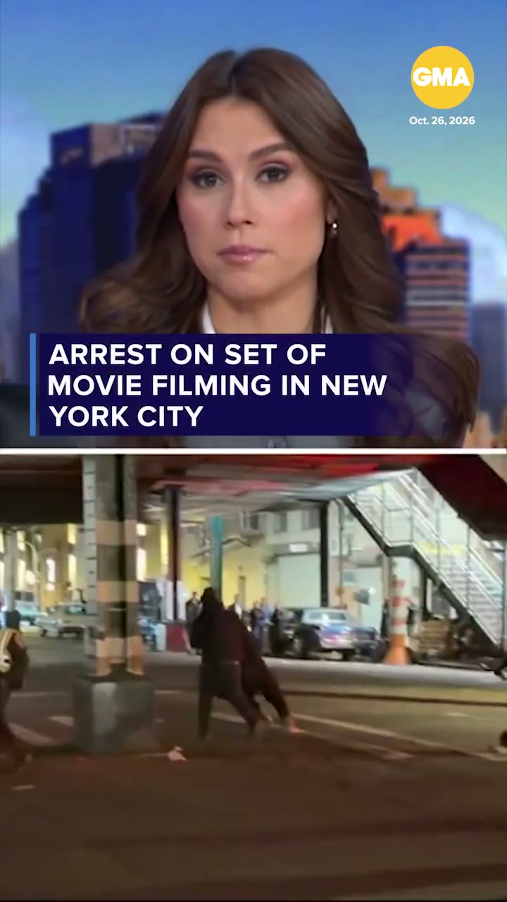 Man arrested in Brooklyn after alleged knife threat on movie set